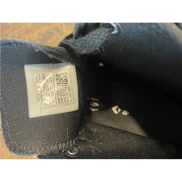 Converse Black Kids High-Top Sneakers size 1 - Picture 9 of 12